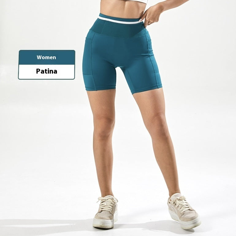 Men's And Women's Same Four-point Running Shorts Sports Quick-drying Compressed Pants